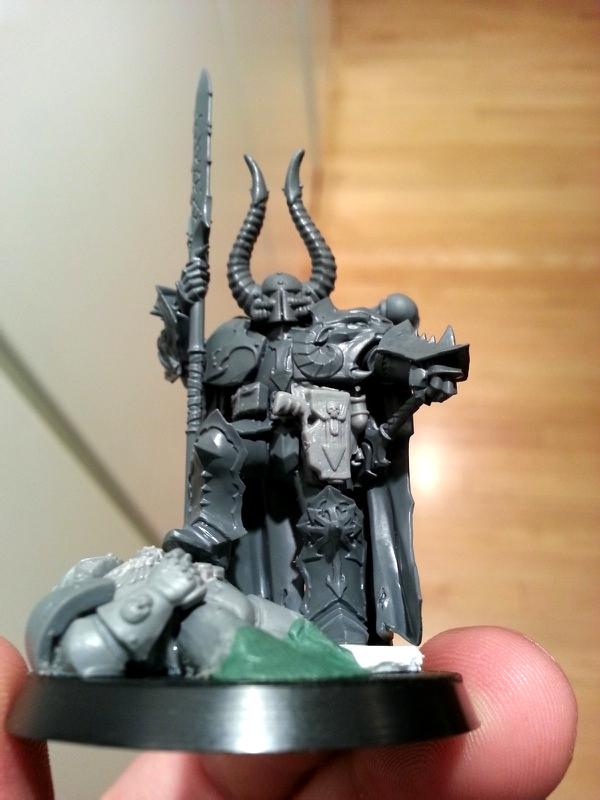 New Fantasy Chaos Lord Converted To 40k - Forum - DakkaDakka